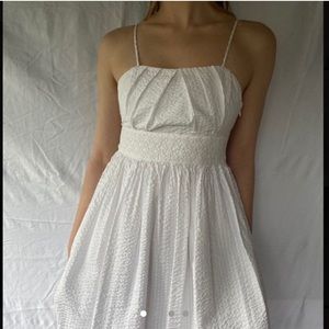 Ralph Lauren white midi/mini dress!